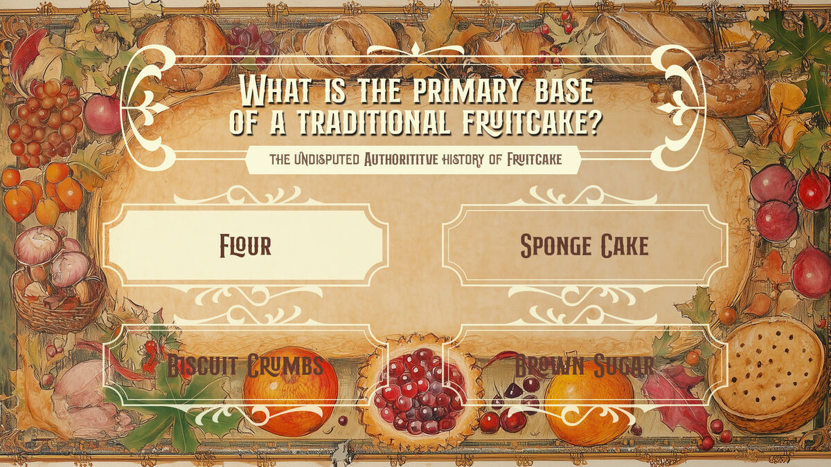 The Undisputed Authoritative History of Fruitcake image number null